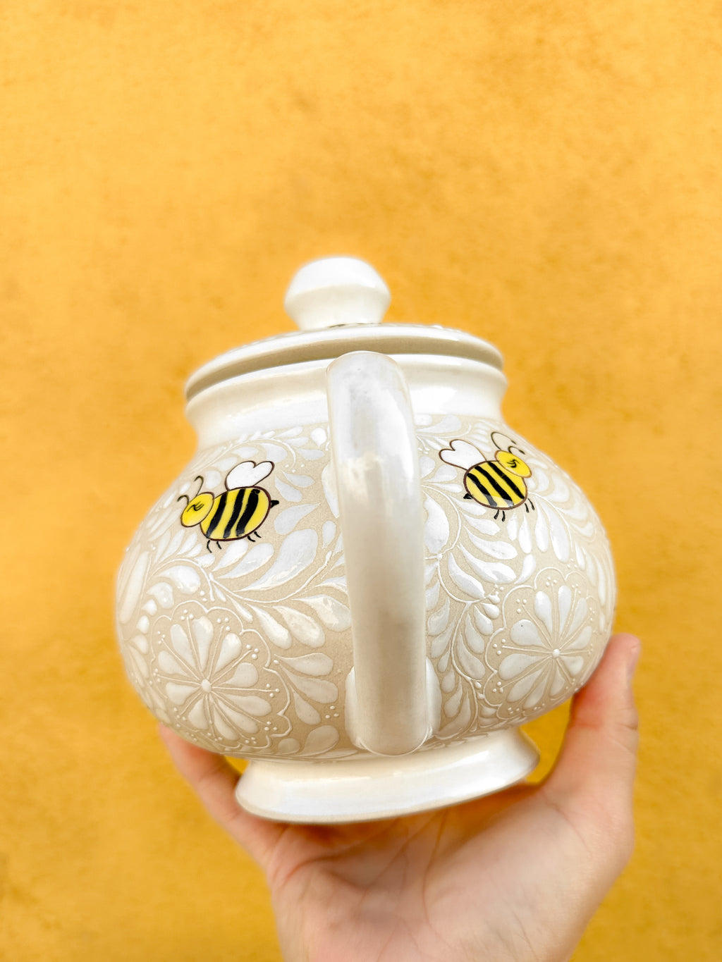 PRE-ORDER Bees Tea Pot (SHIPS IN APPROX. 6-12 WEEKS)