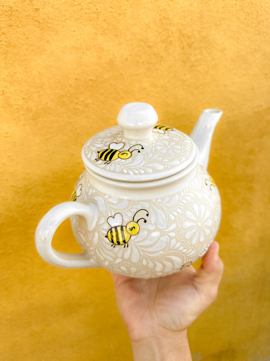 PRE-ORDER Bees Tea Pot (SHIPS IN APPROX. 6-12 WEEKS)