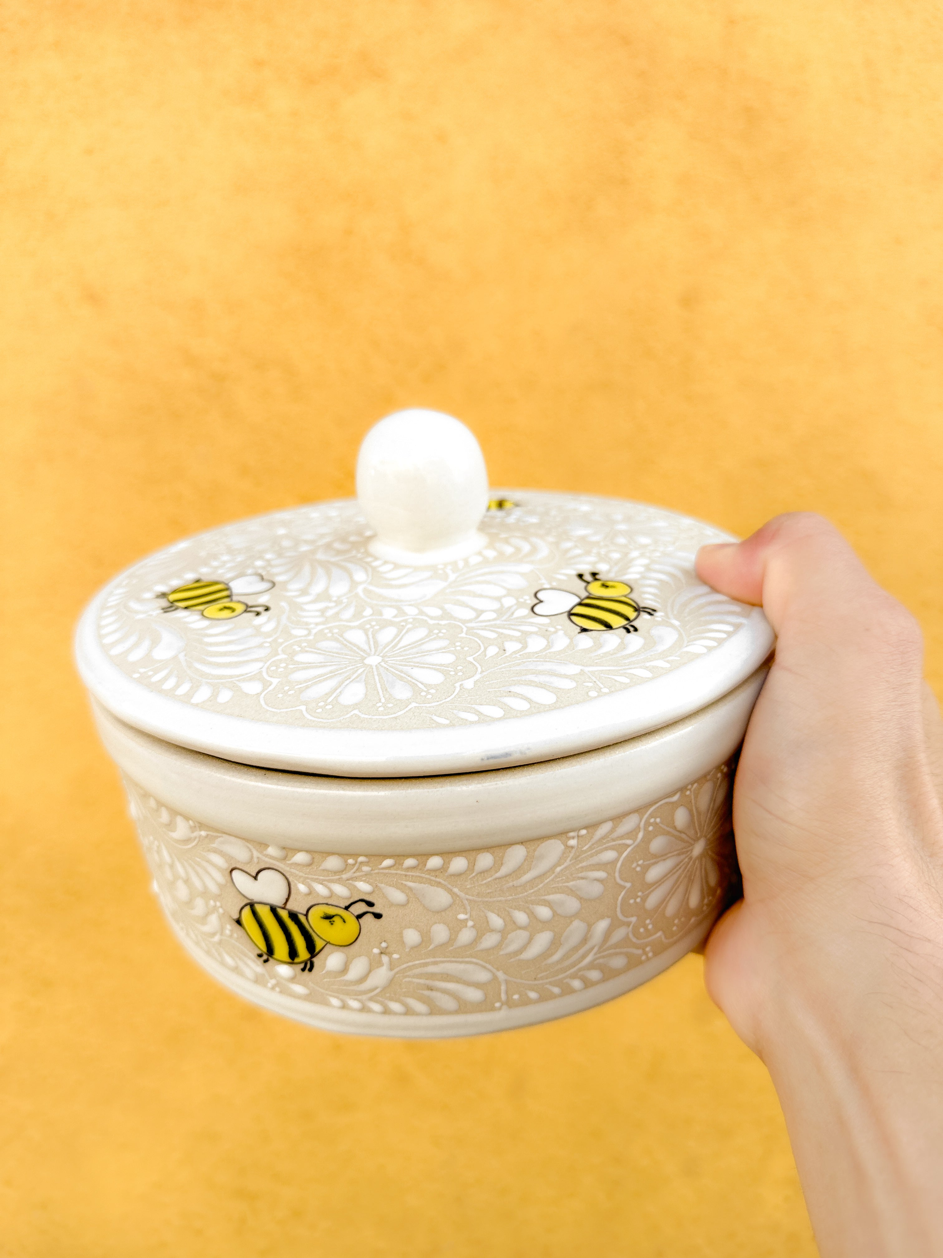 PRE-ORDER Bees Tortillas Holder (SHIPS IN APPROX. 6-12 WEEKS)