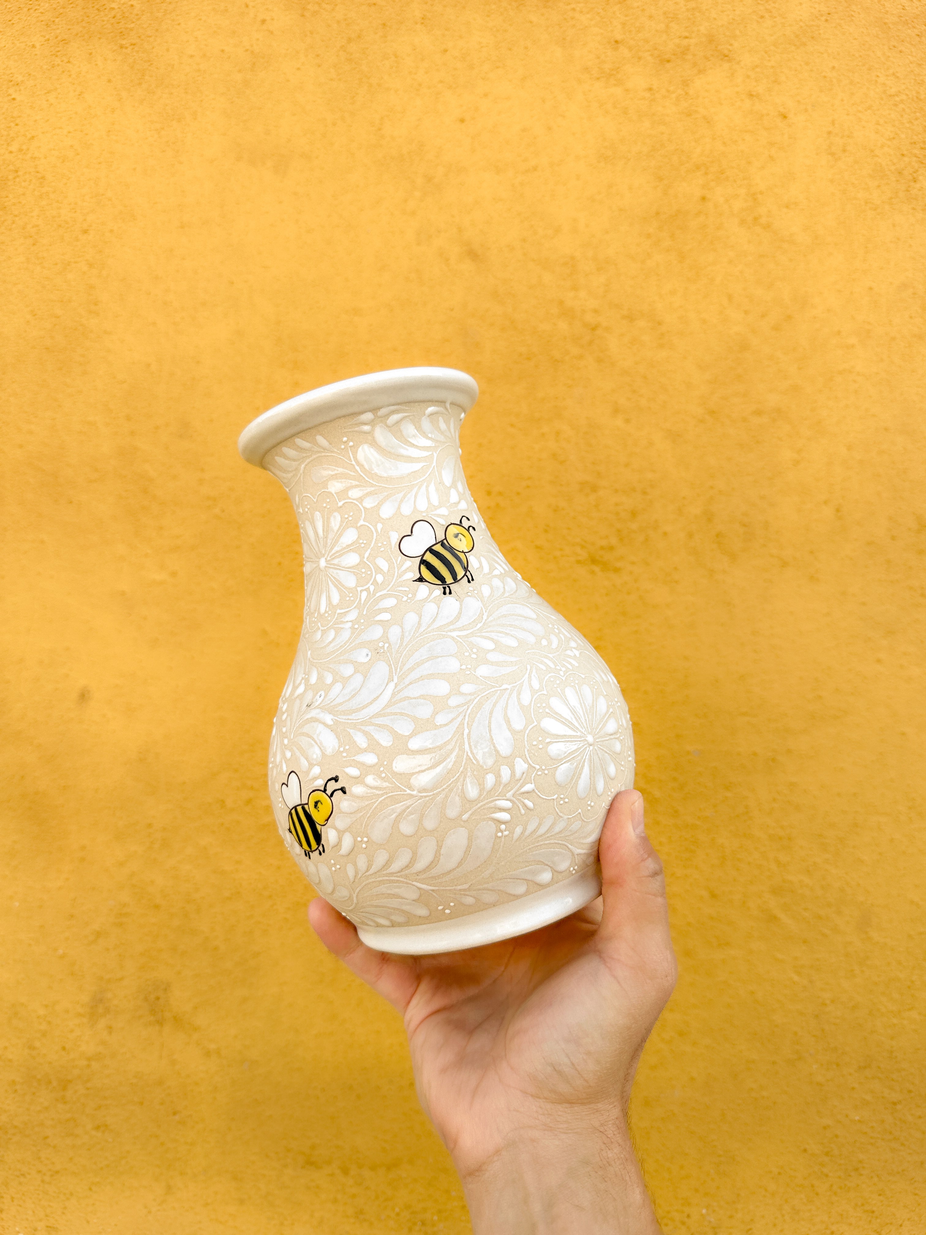 PRE-ORDER Bees Flower Vase (SHIPS IN APPROX. 6-12 WEEKS)