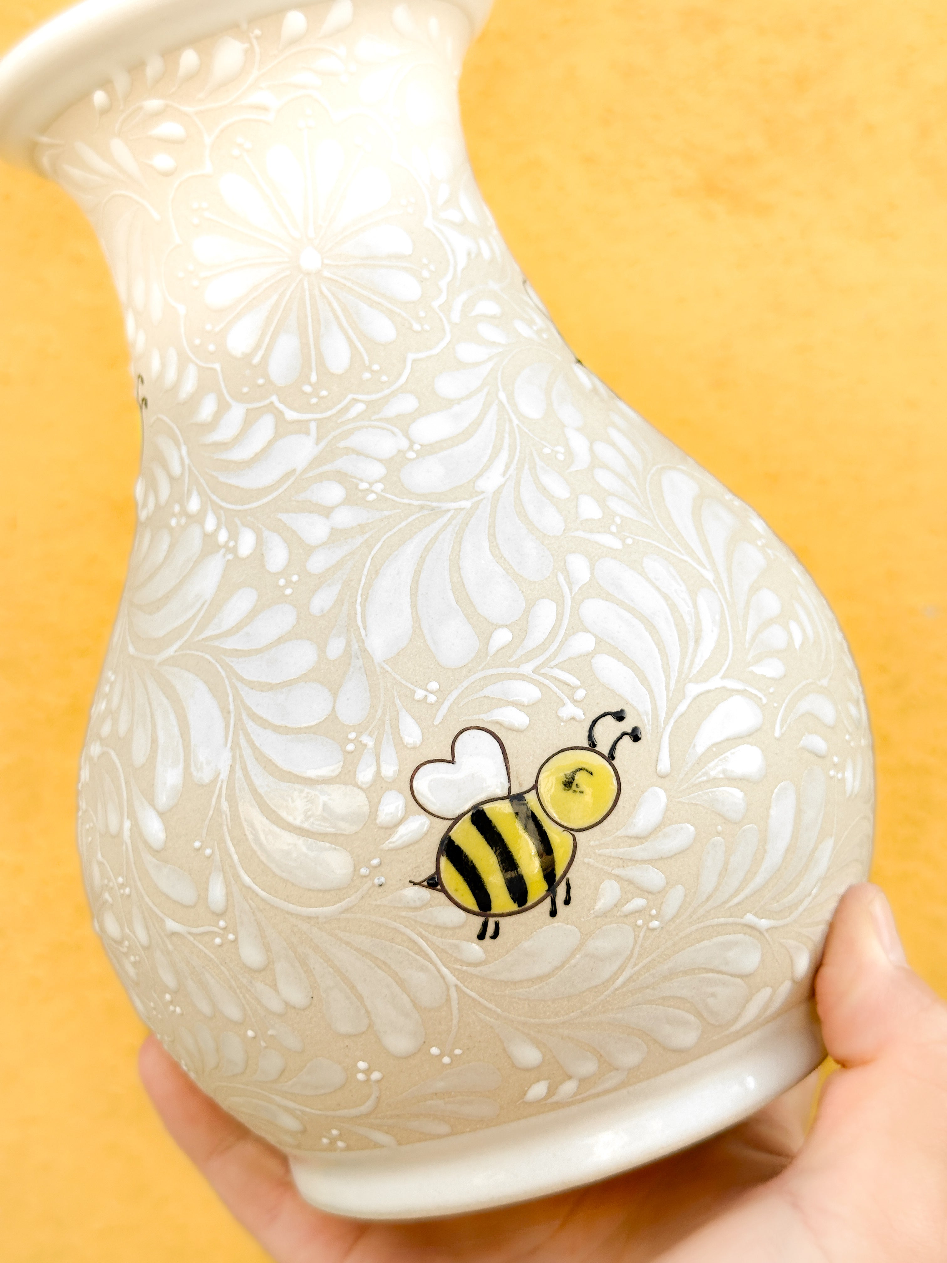 PRE-ORDER Bees Flower Vase (SHIPS IN APPROX. 6-12 WEEKS)