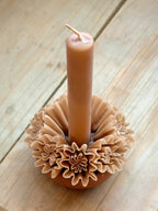 Leslie Small Beeswax Candle