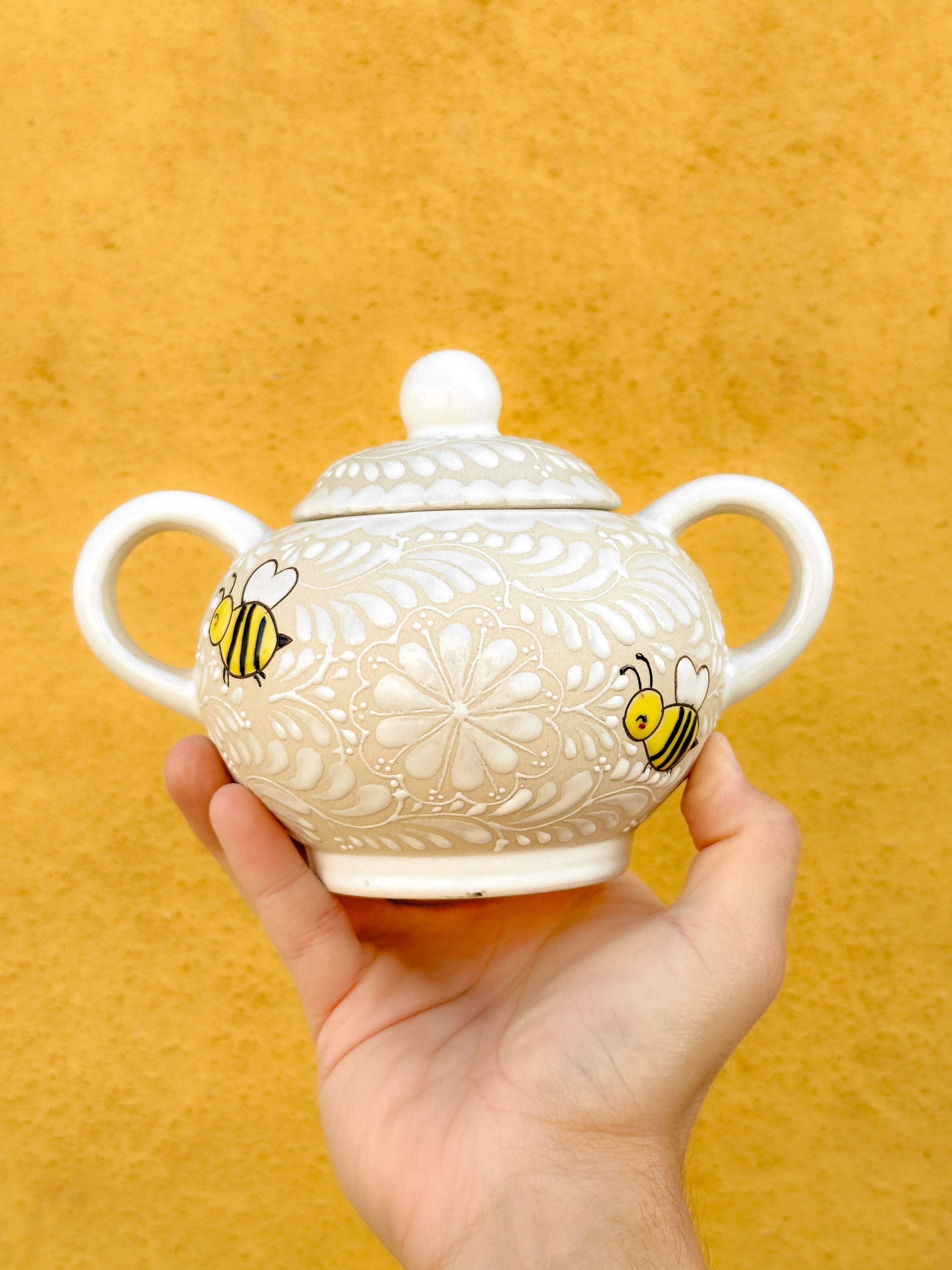 PRE-ORDER Bees Sugar Bowl (SHIPS IN APPROX. 6-12 WEEKS)