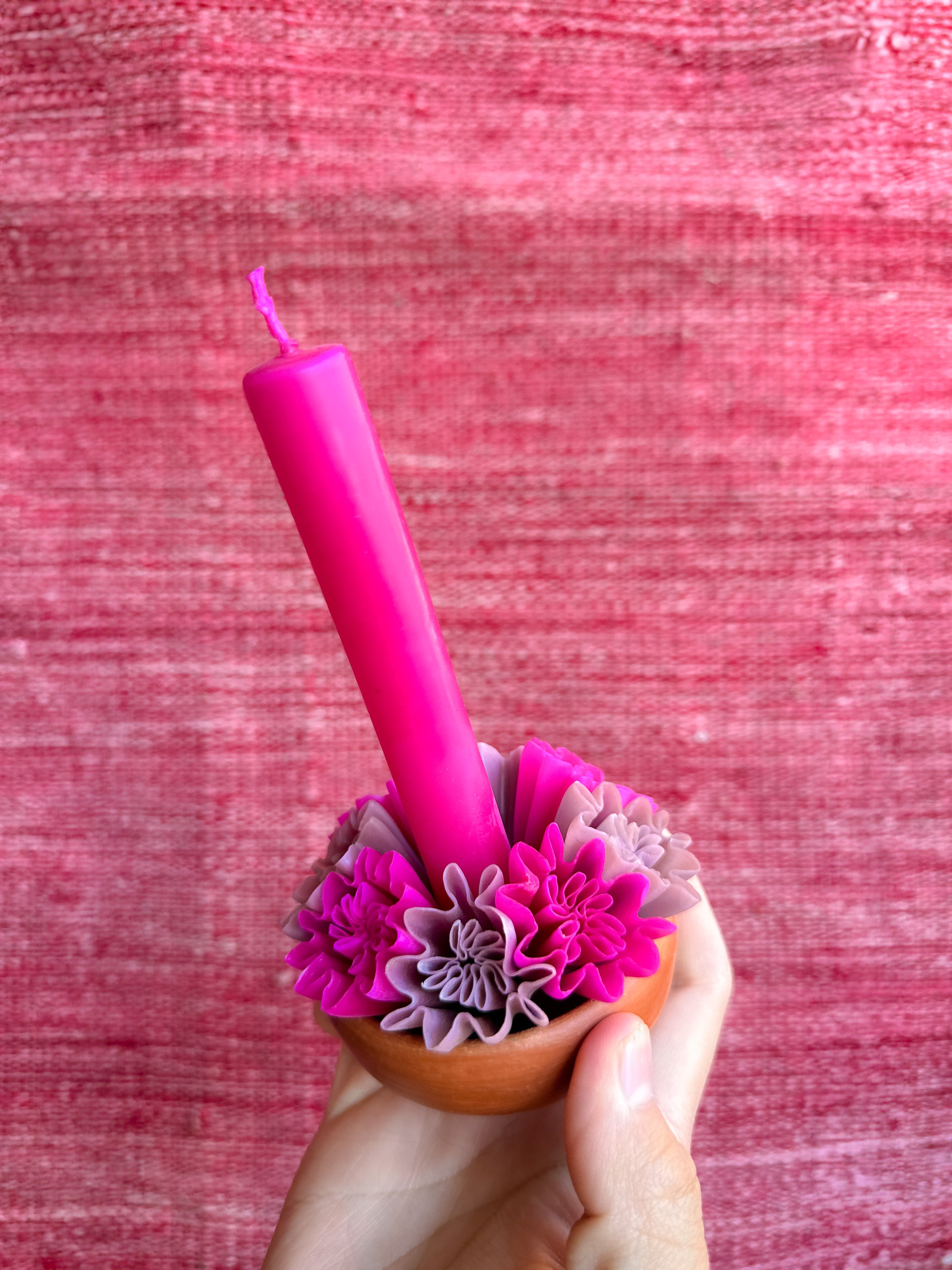 Leslie Small Beeswax Candle