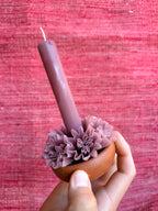 Leslie Small Beeswax Candle