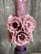 Luz Beeswax Taper Candle