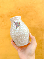 PRE-ORDER Hummingbirds Small Flower Vase (SHIPS IN APPROX. 6-12 WEEKS)