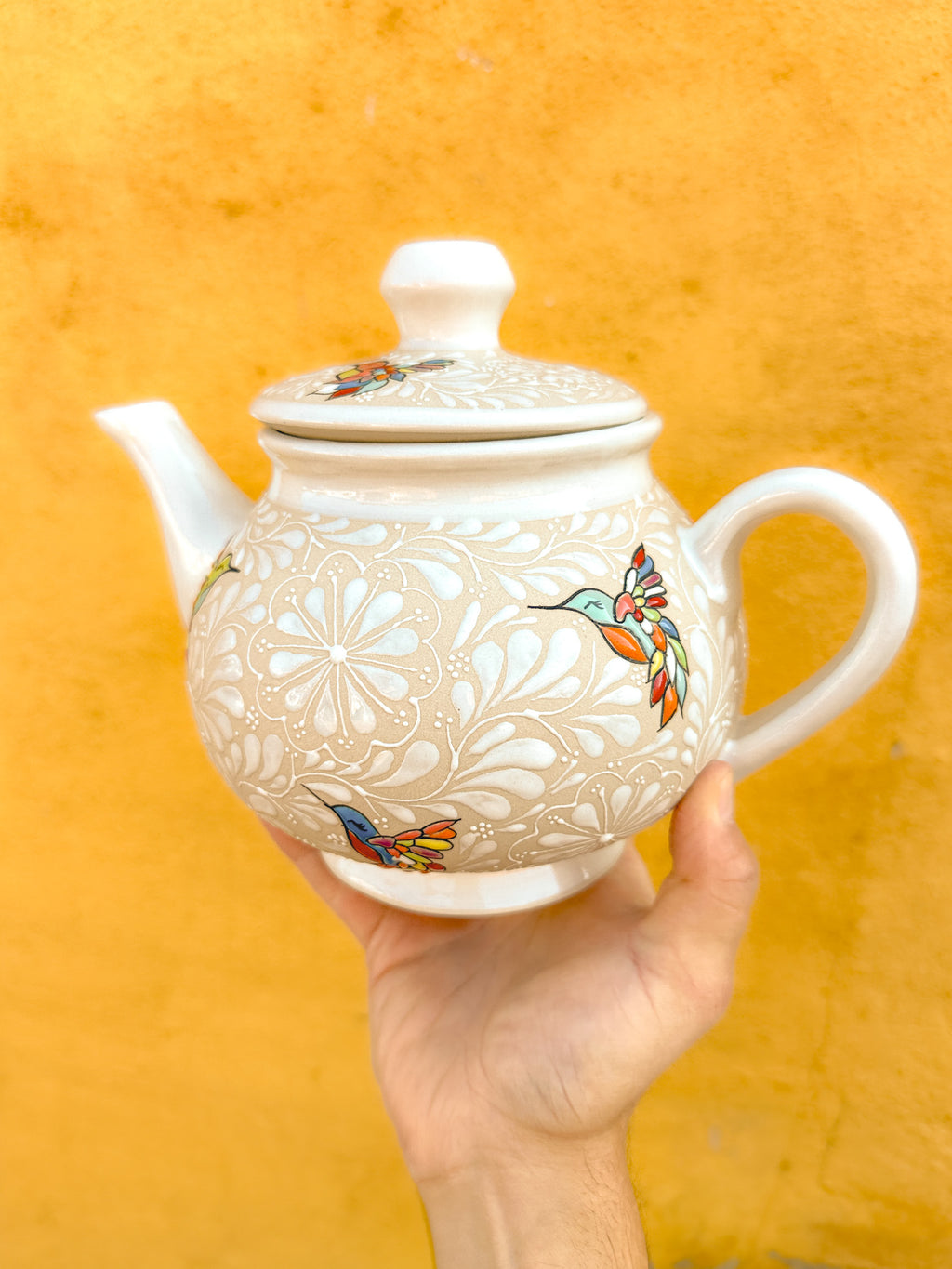 PRE-ORDER Hummingbirds Tea Pot (SHIPS IN APPROX. 6-12 WEEKS)