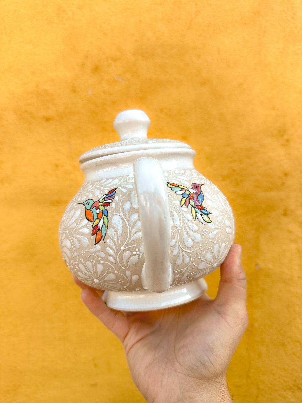 PRE-ORDER Hummingbirds Tea Pot (SHIPS IN APPROX. 6-12 WEEKS)