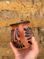 PRE-ORDER Brown Butterfly Monarch Jarrito Mug (SHIPS IN APPROX. 6-12 WEEKS)