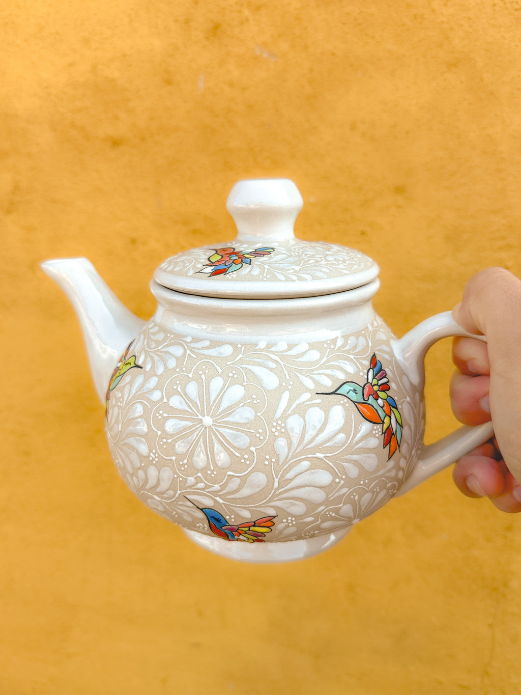 PRE-ORDER Hummingbirds Tea Pot (SHIPS IN APPROX. 6-12 WEEKS)