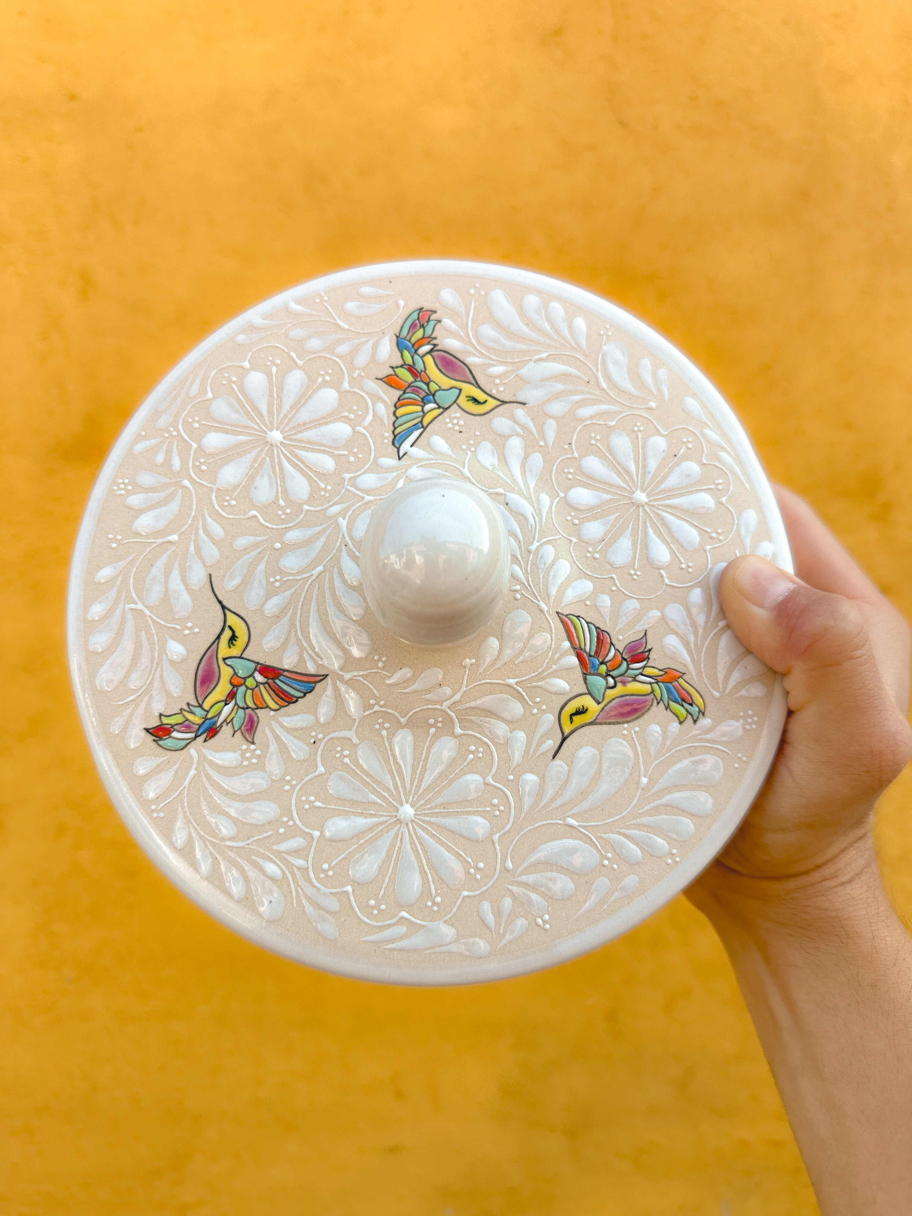 PRE-ORDER Hummingbirds Tortillas Holder (SHIPS IN APPROX. 6-12 WEEKS)
