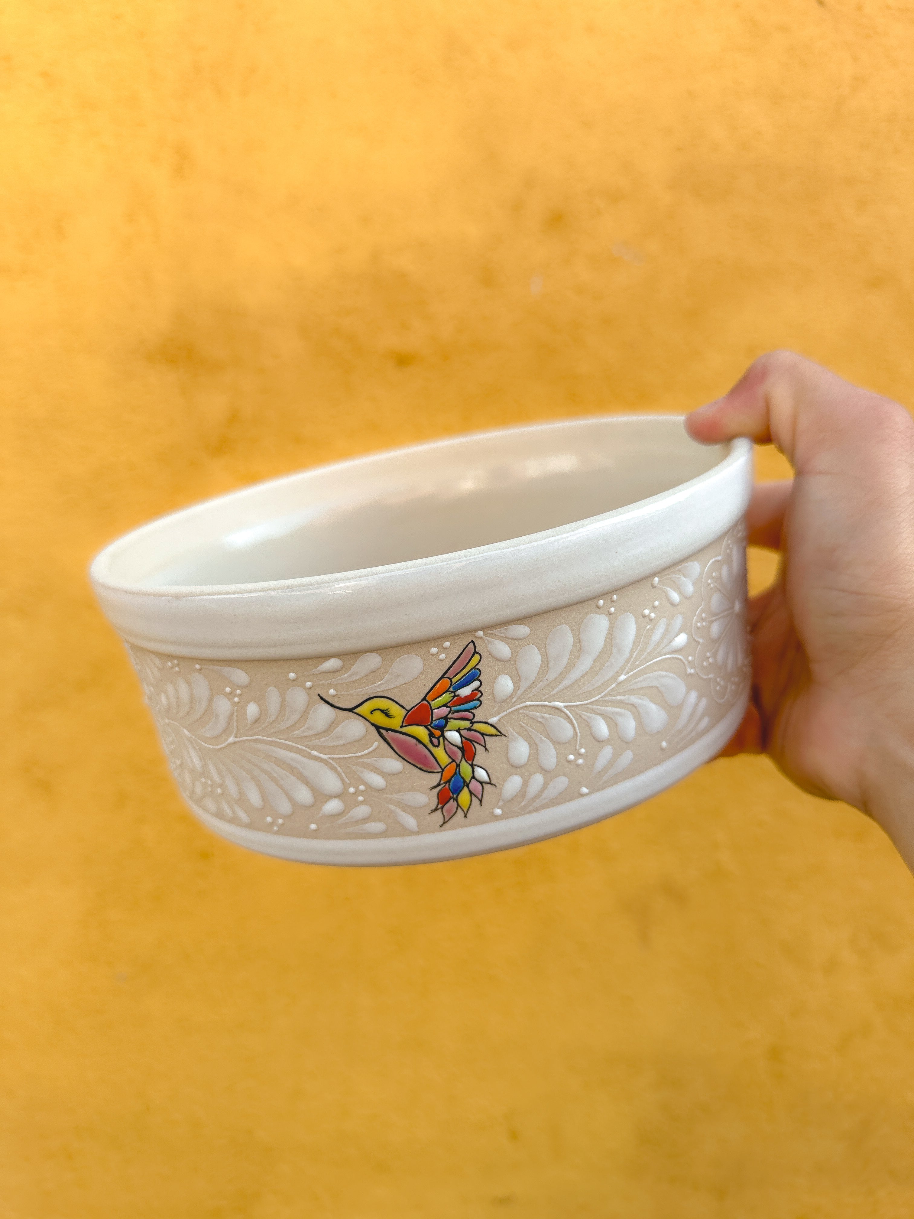 PRE-ORDER Hummingbirds Bowl (SHIPS IN APPROX. 6-12 WEEKS)