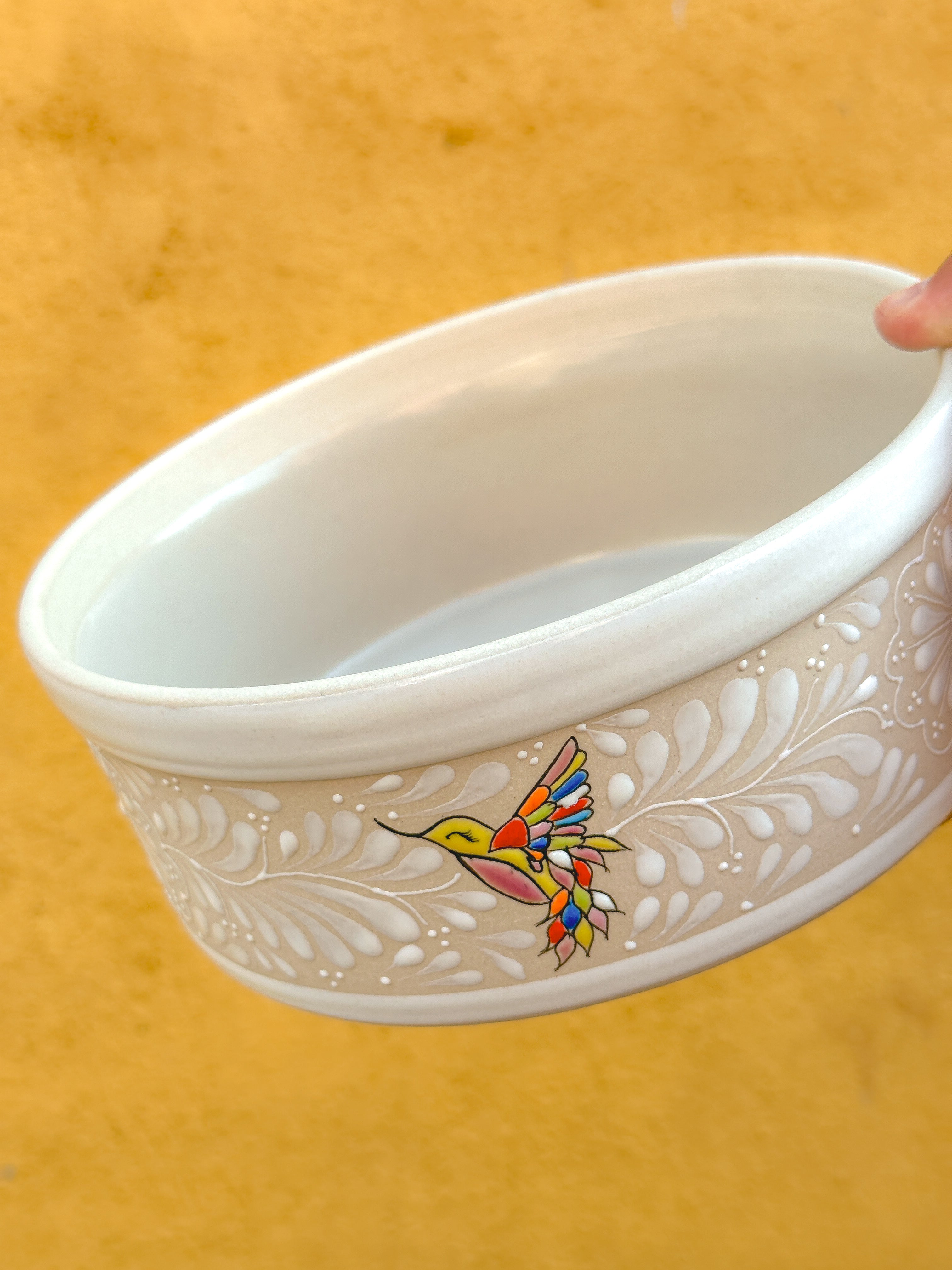 PRE-ORDER Hummingbirds Bowl (SHIPS IN APPROX. 6-12 WEEKS)