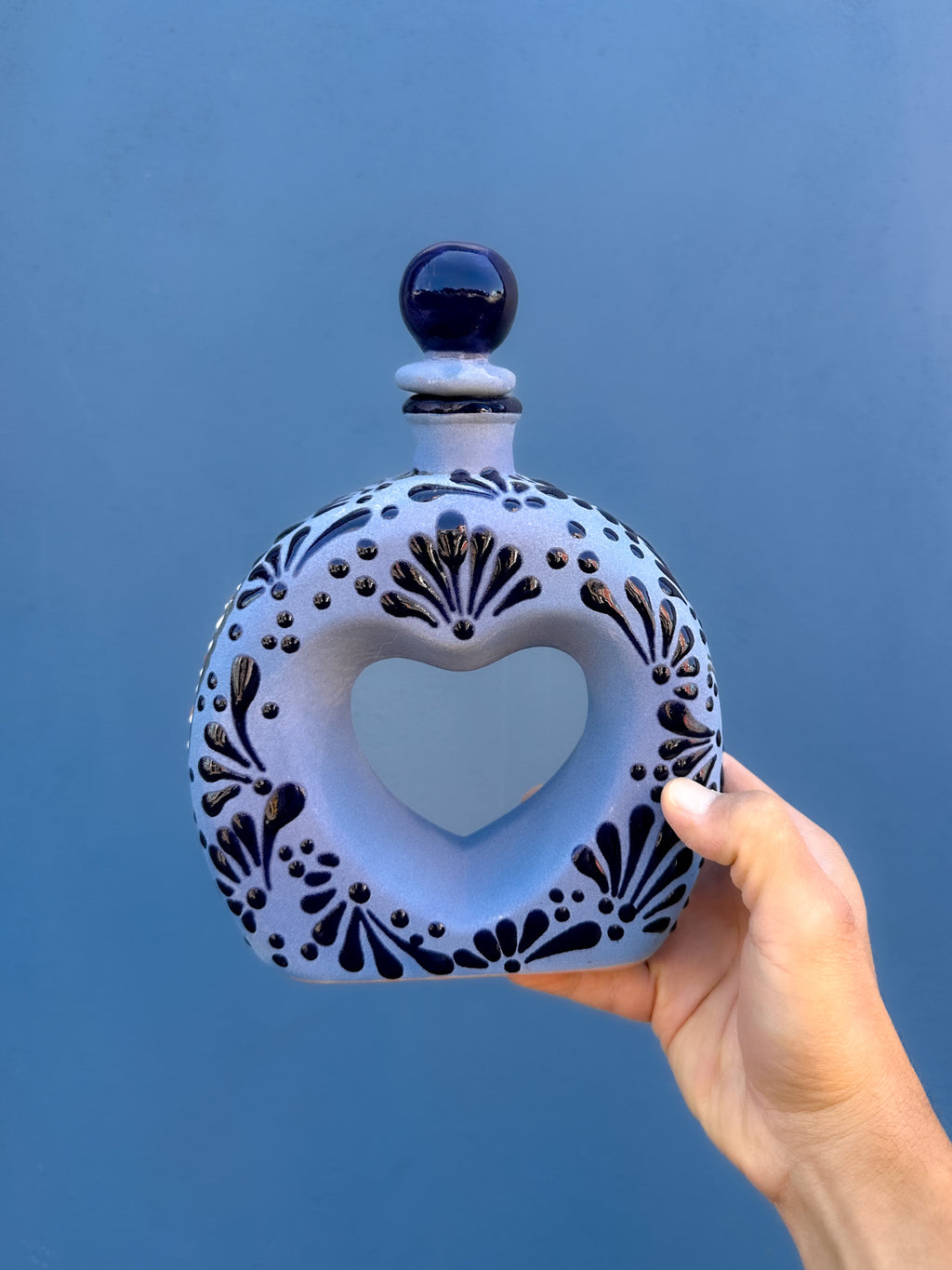PRE-ORDER Blue Butterfly Monarch Liquor Decanter (SHIPS IN APPROX. 6-12 WEEKS)