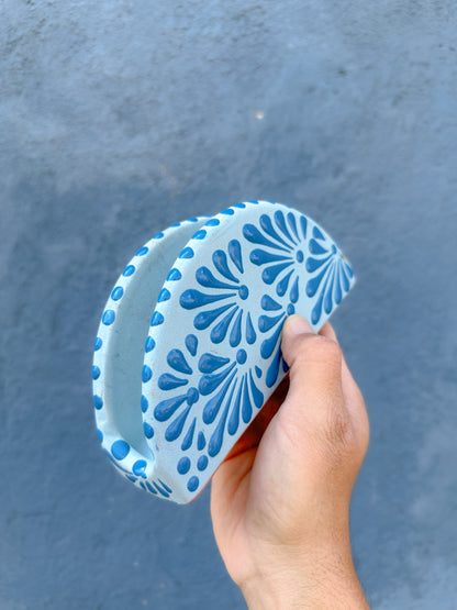 PRE-ORDER Blue Napkin Holder (SHIPS IN APPROX. 14 WEEKS)
