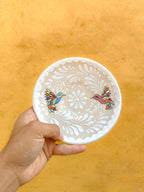 PRE-ORDER Set of 4 Hummingbirds Mug And Plate (SHIPS IN APPROX. 6-12 WEEKS)