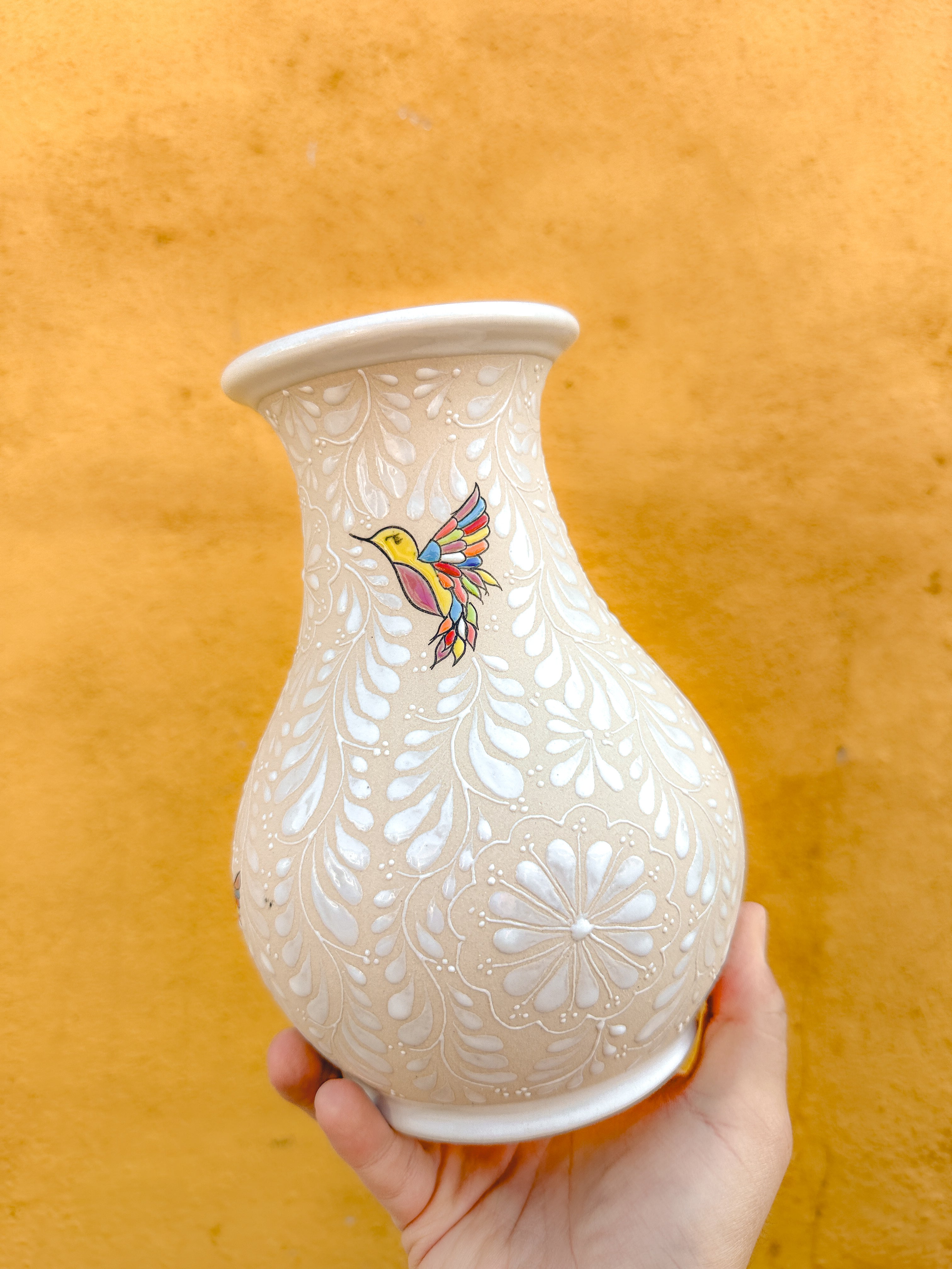 PRE-ORDER Hummingbirds Vase (SHIPS IN APPROX. 6-12 WEEKS)