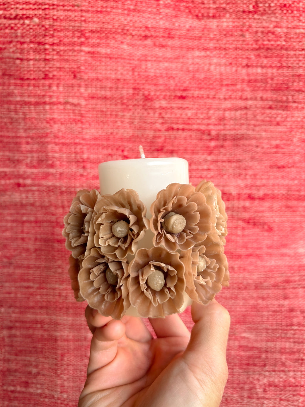 Vela de cera de abejas Guillermina