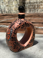 PRE-ORDER Brown Butterfly Monarch Liquor Decanter (SHIPS IN APPROX. 6-12 WEEKS)
