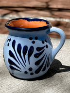 PRE-ORDER Blue Butterfly Monarch Jarrito Mug (SHIPS IN APPROX. 6-12 WEEKS)