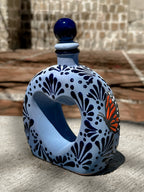 PRE-ORDER Blue Butterfly Monarch Liquor Decanter (SHIPS IN APPROX. 6-12 WEEKS)