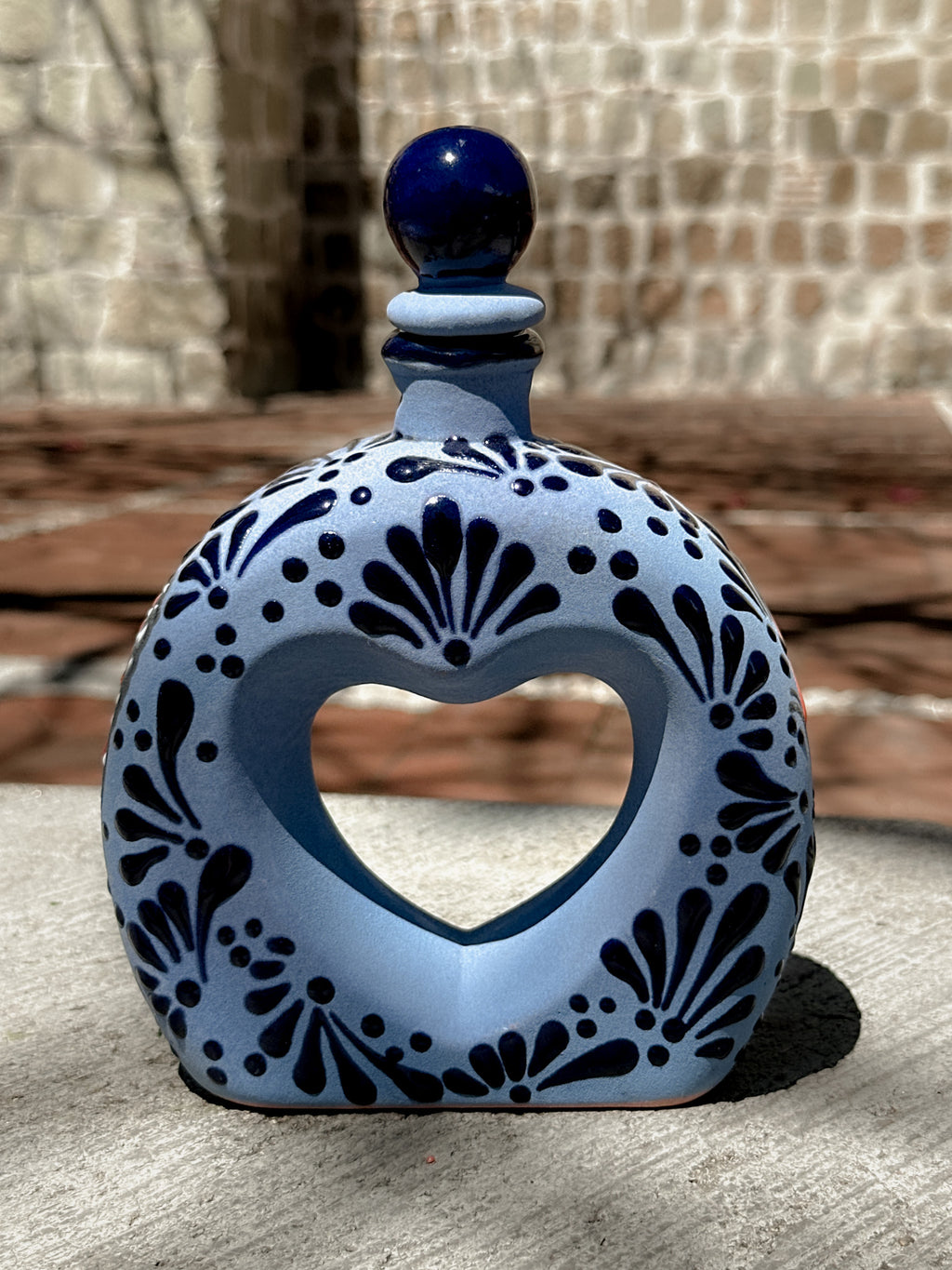PRE-ORDER Blue Butterfly Monarch Liquor Decanter (SHIPS IN APPROX. 6-12 WEEKS)