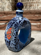 PRE-ORDER Blue Butterfly Monarch Liquor Decanter (SHIPS IN APPROX. 6-12 WEEKS)