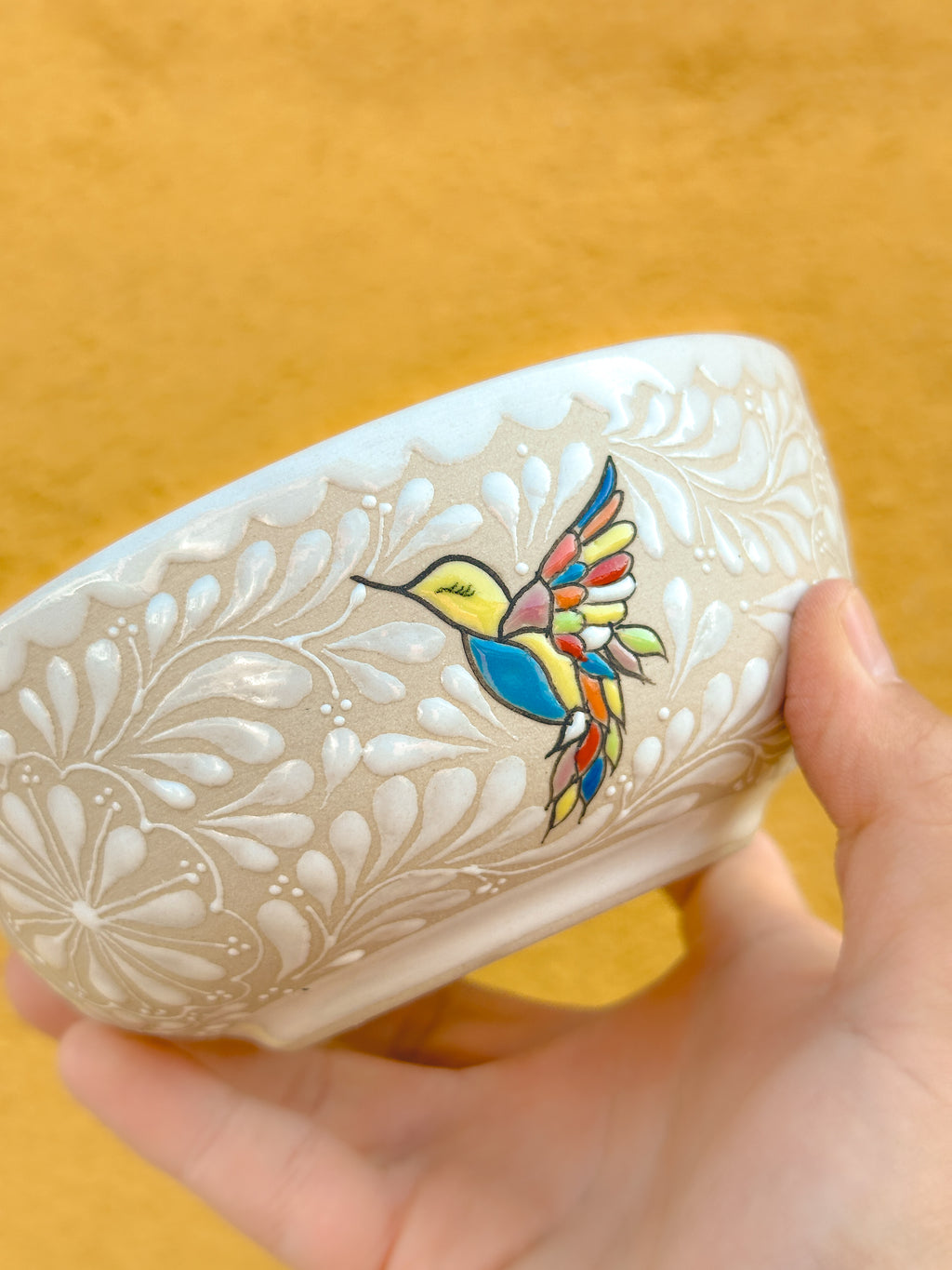 PRE-ORDER Hummingbirds Bowl (SHIPS IN APPROX. 6-12 WEEKS)