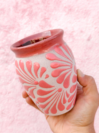 PRE-ORDER Pink Mexican Jarrito (SHIPS IN APPROX. 14 WEEKS)