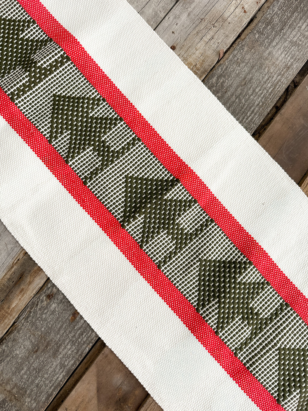 Camino de Mesa "Blanca Navidad" Jalieza