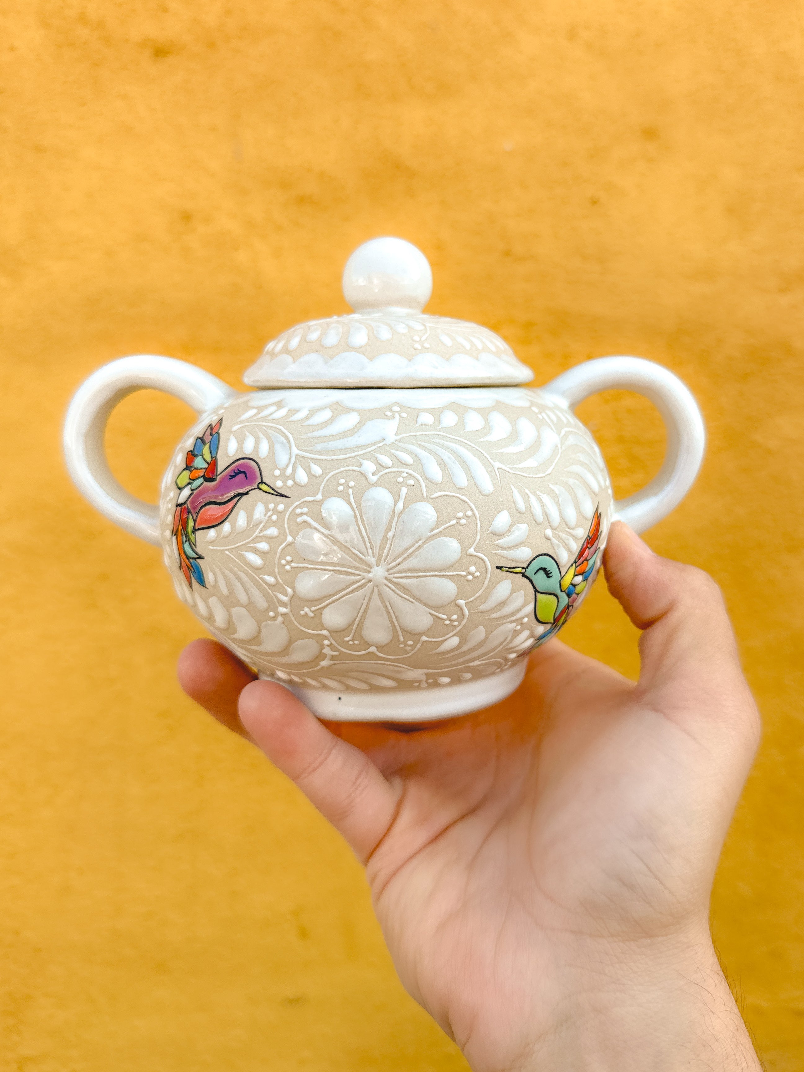 PRE-ORDER Hummingbirds Sugar Bowl (SHIPS IN APPROX. 6-12 WEEKS)