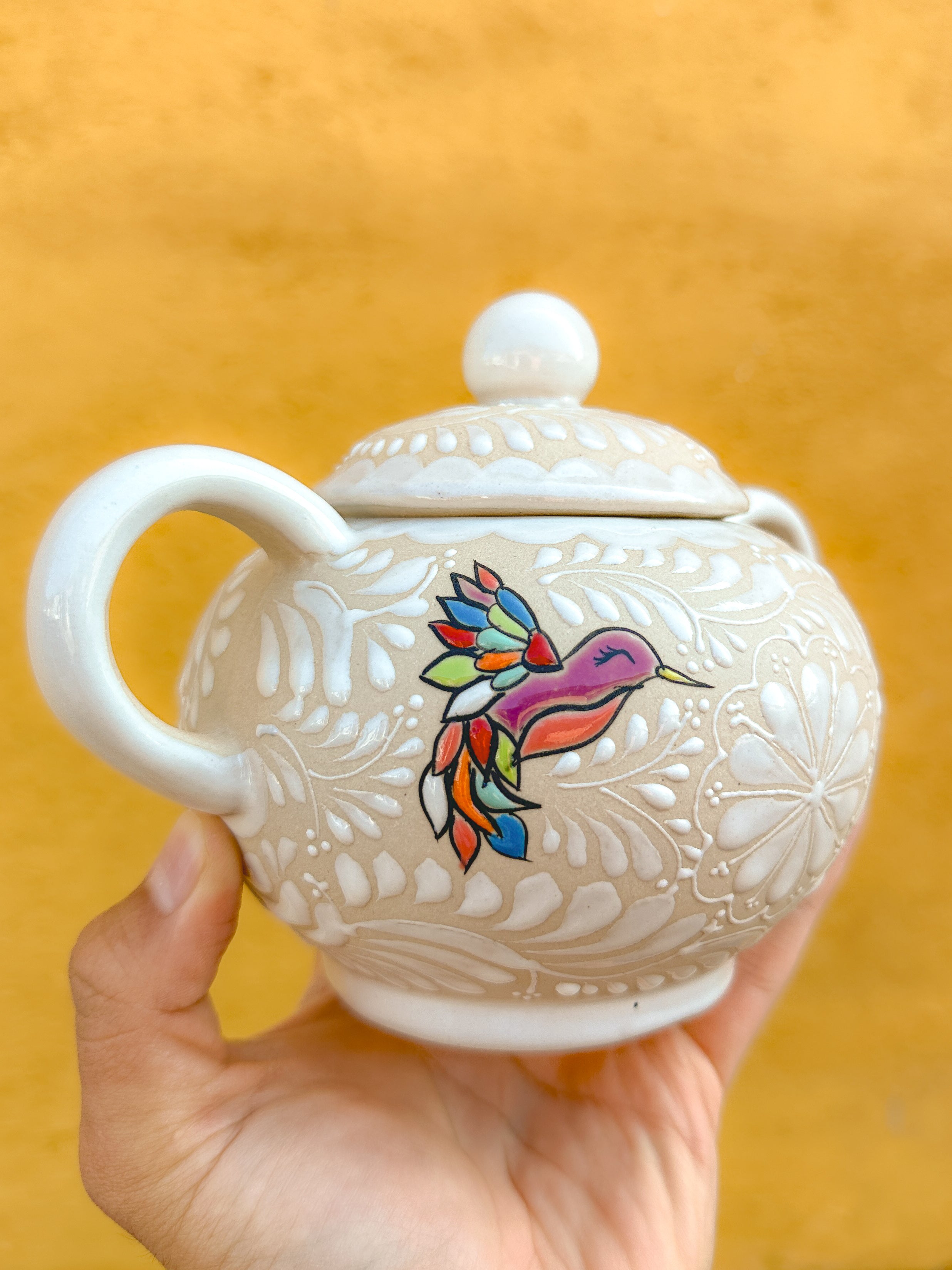 PRE-ORDER Hummingbirds Sugar Bowl (SHIPS IN APPROX. 6-12 WEEKS)