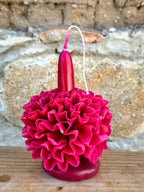 Teotitlan Beeswax Floral Candle