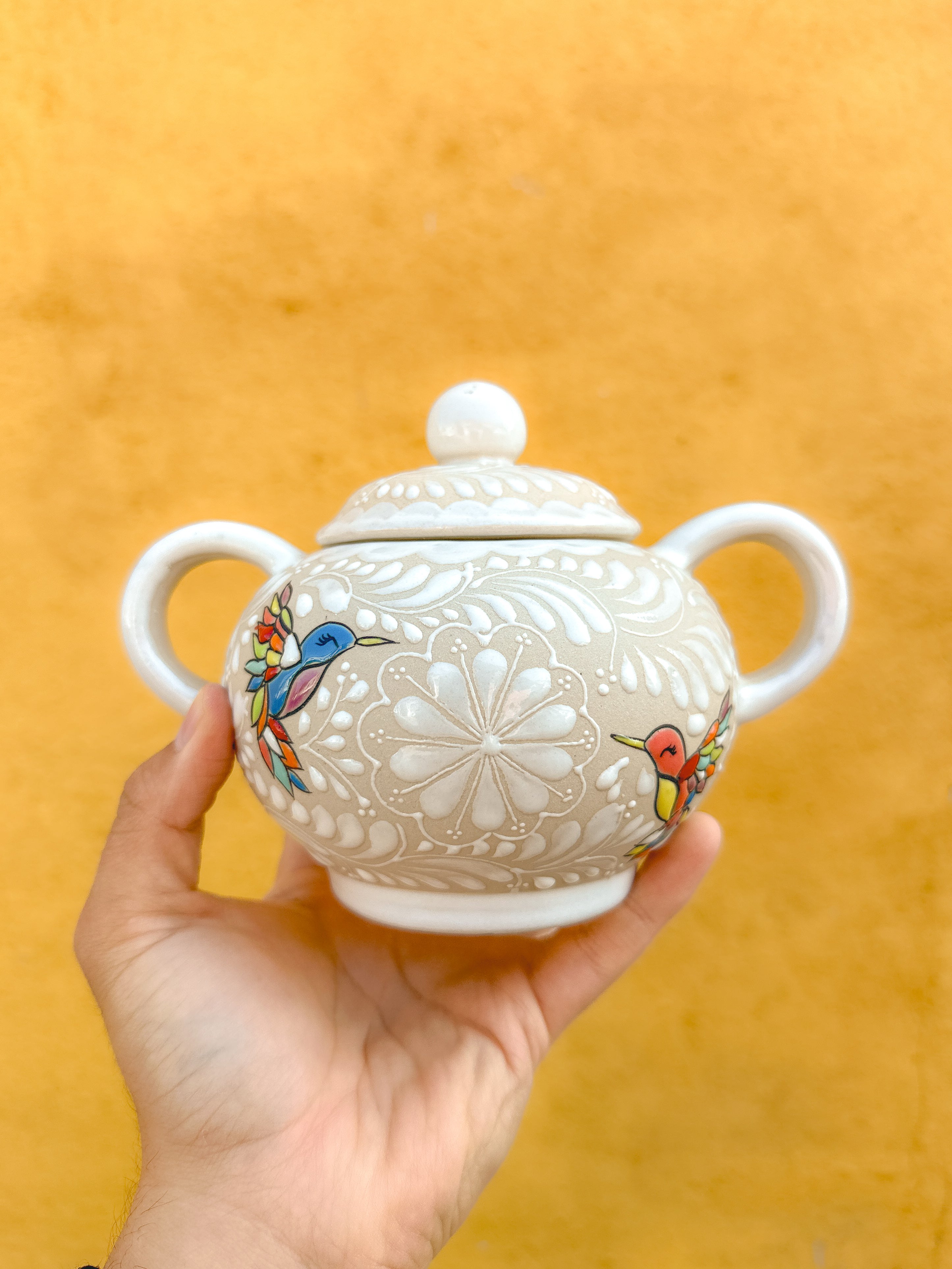 PRE-ORDER Hummingbirds Sugar Bowl (SHIPS IN APPROX. 6-12 WEEKS)