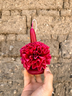 Teotitlan Beeswax Floral Candle