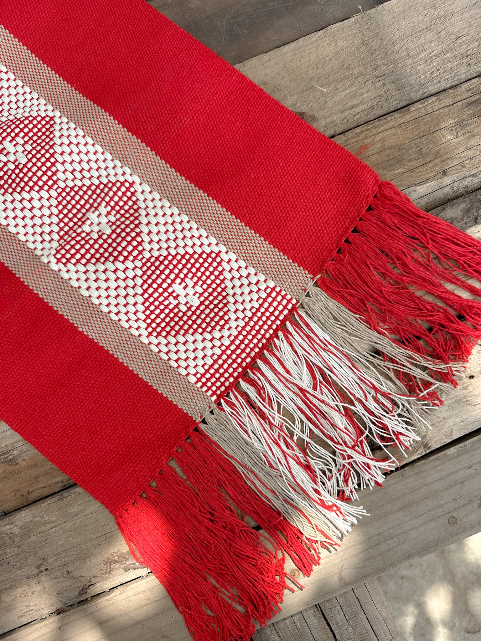 Camino de Mesa "Copo de Nieve" Jalieza