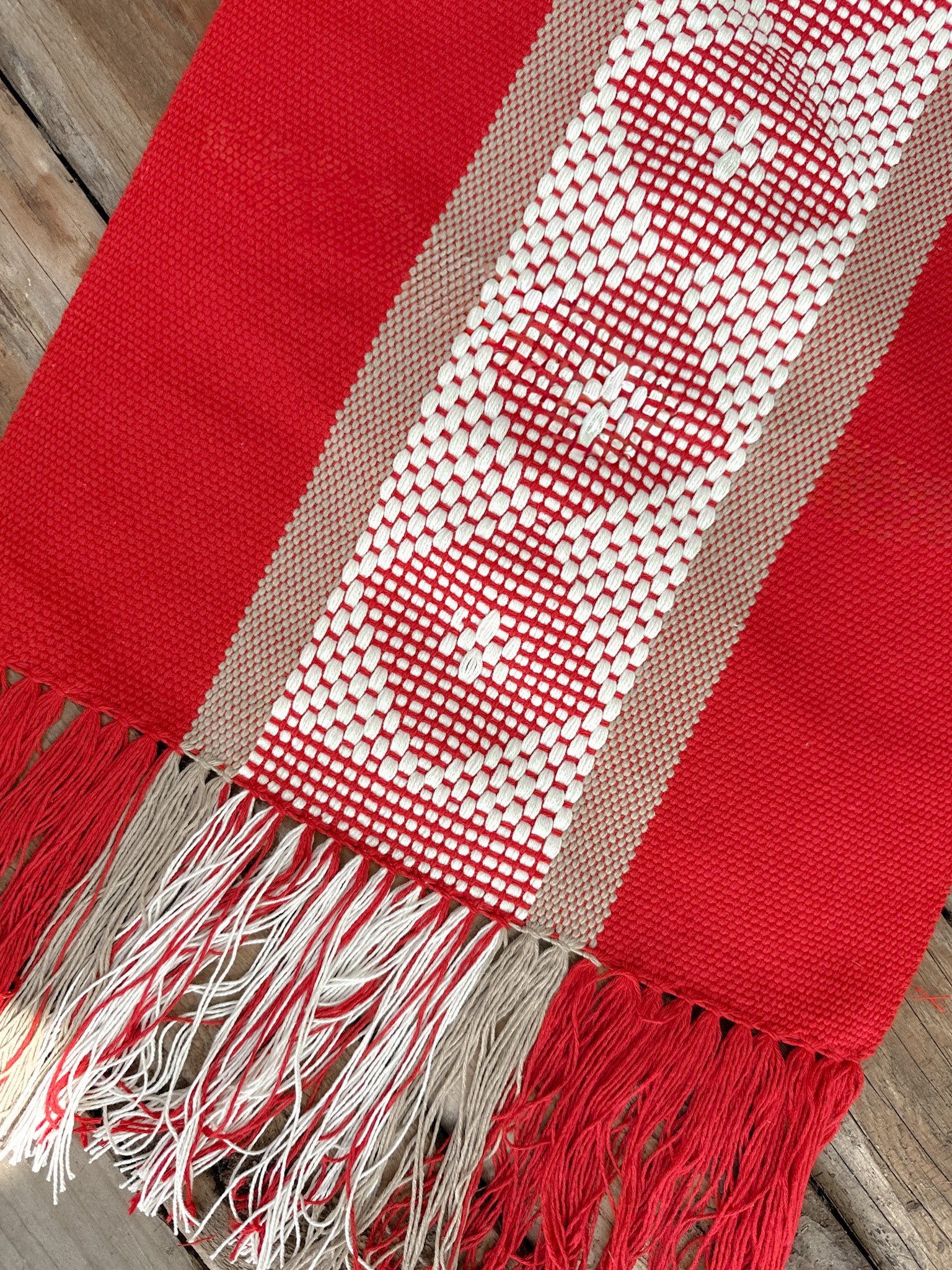 Camino de Mesa "Copo de Nieve" Jalieza