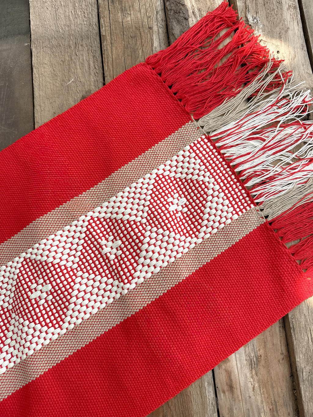 Camino de Mesa "Copo de Nieve" Jalieza