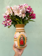 PRE-ORDER Virgen de Guadalupe Flower Vase