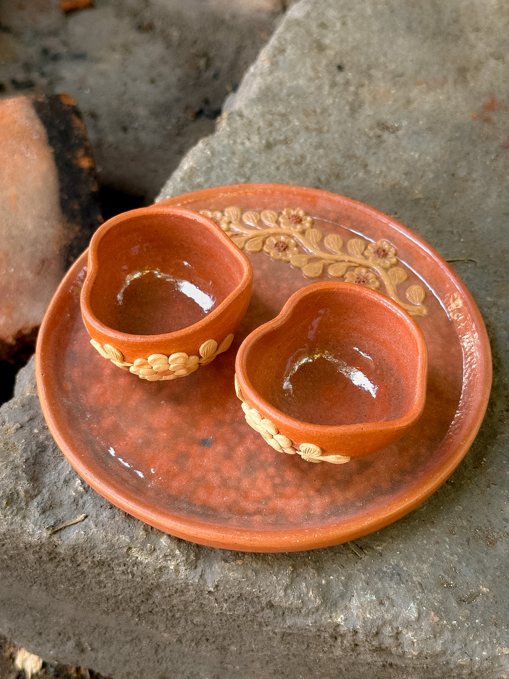 Juego tequilero de Atzompa
