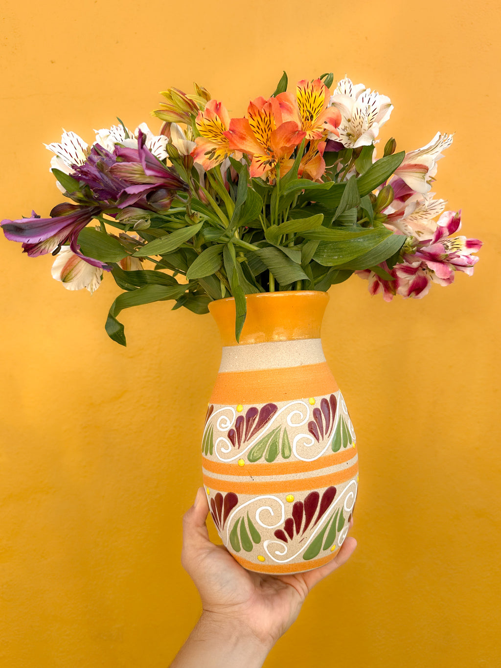 PRE-ORDER Virgen de Guadalupe Flower Vase
