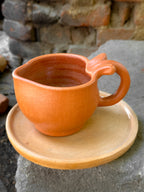 Taza de Atzompa con Plato