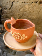 Taza de Atzompa con Plato