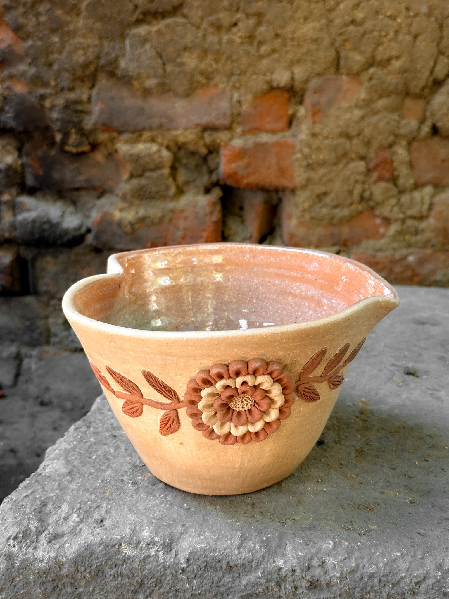 Atzompa Heart Planter Pot