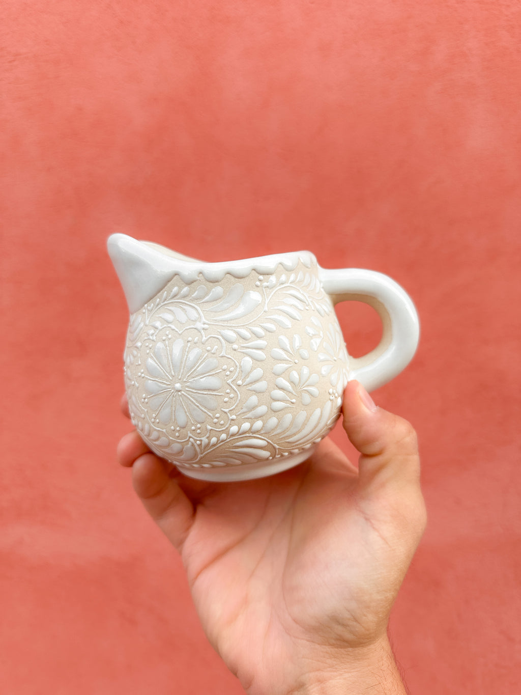 PRE-ORDER White Creamer (SHIPS IN APPROX. 6-12 WEEKS)