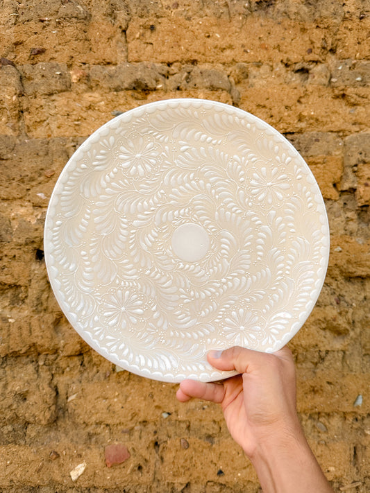 PRE-ORDER White Plate (SHIPS IN APPROX. 6-12 WEEKS)