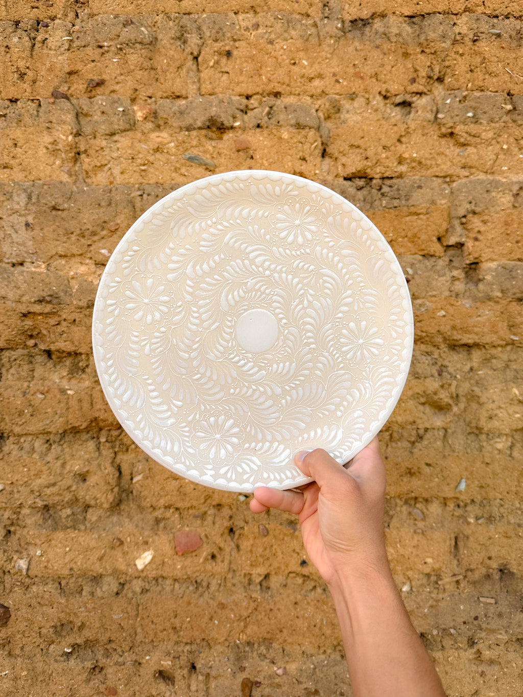 PEDIDO ANTICIPADO Plato Blanco (ENVÍO EN APROX. 6-12 SEMANAS)