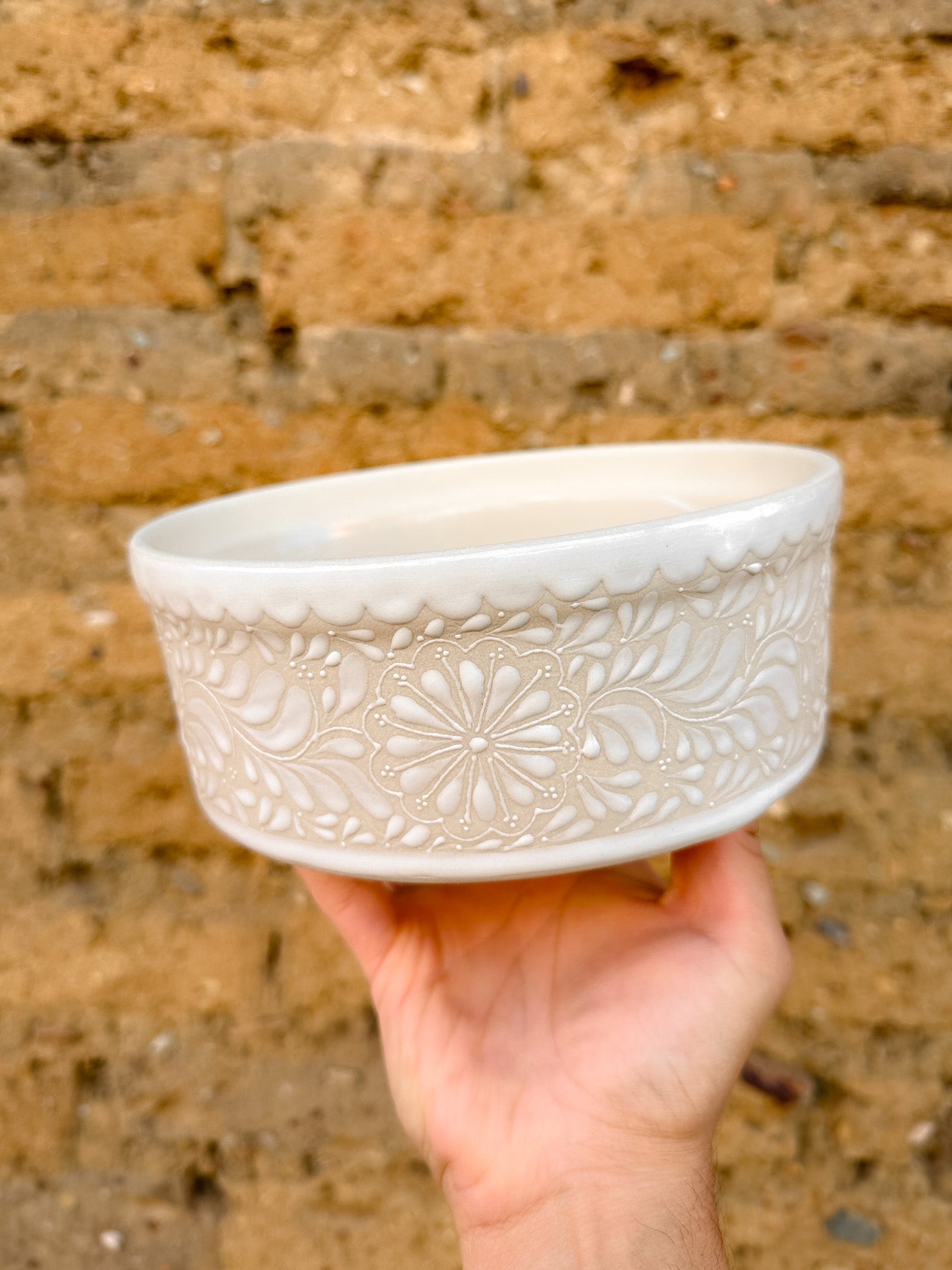 PRE-ORDER White Bowl (SHIPS IN APPROX. 6-12 WEEKS)