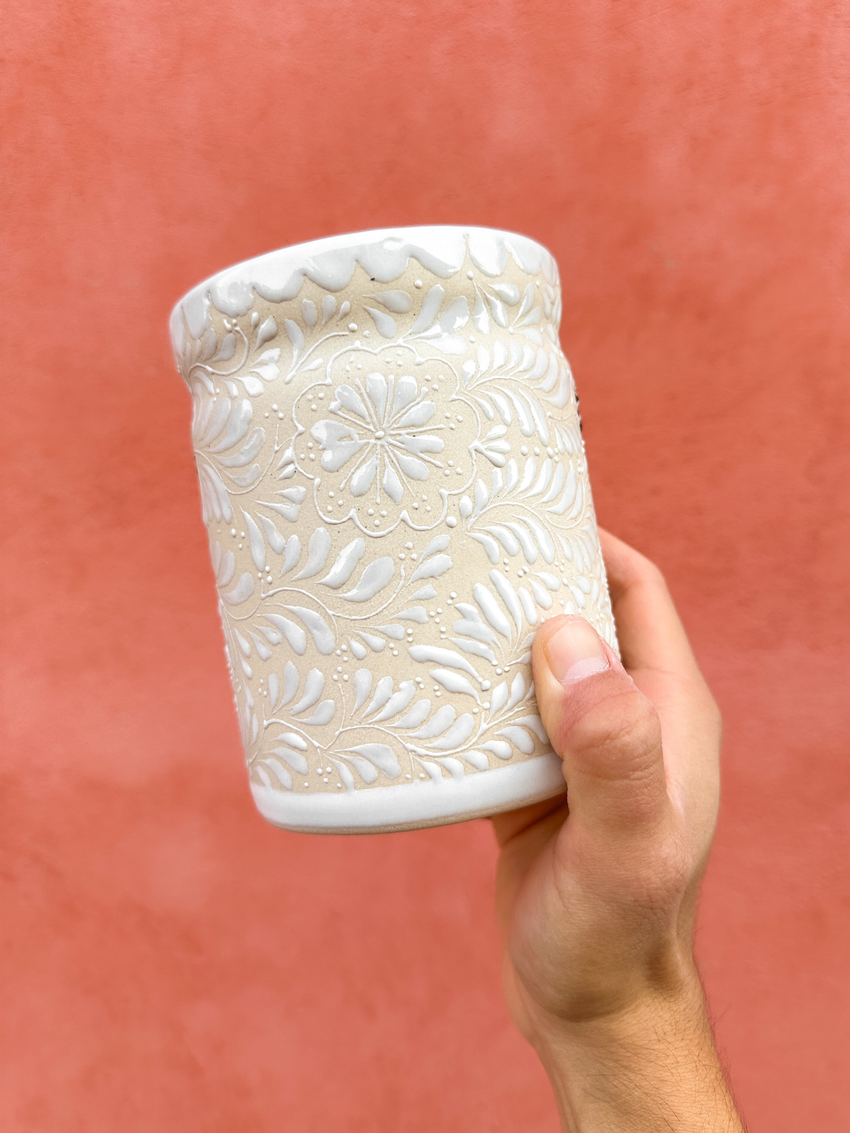 PRE-ORDER White Kitchen Utensil Holder (SHIPS IN APPROX. 6-12 WEEKS)